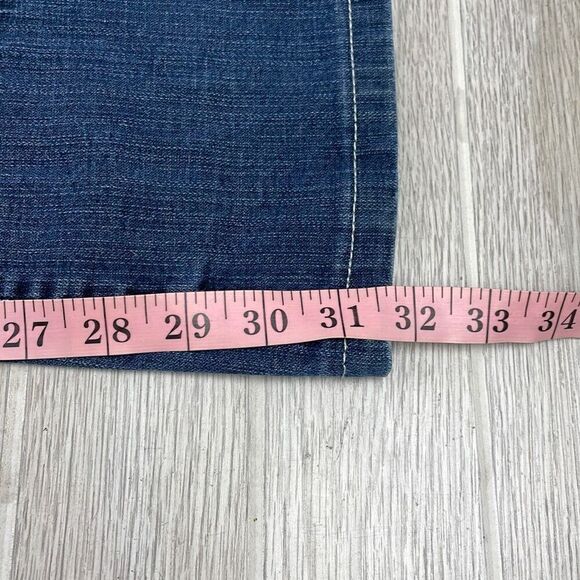 Rock '47 Wrangler Women's Ultra Low Rise Denim Jeans Size 11 x 36 - Picture 11 of 12